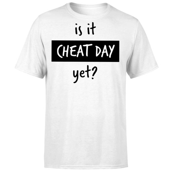 Is it Cheat Day T-Shirt - White
