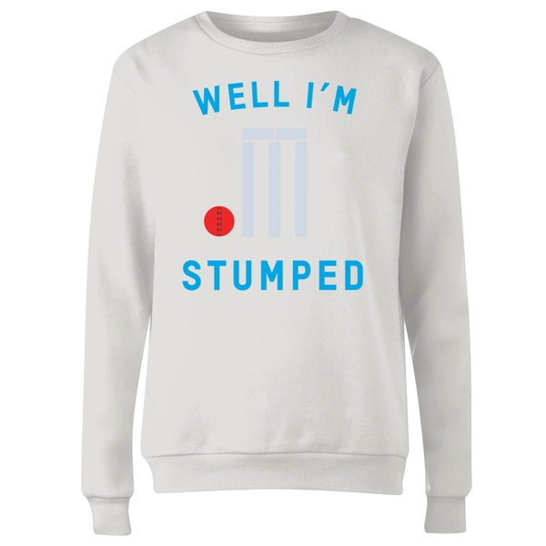 Well Im Stumped Women's Sweatshirt - White