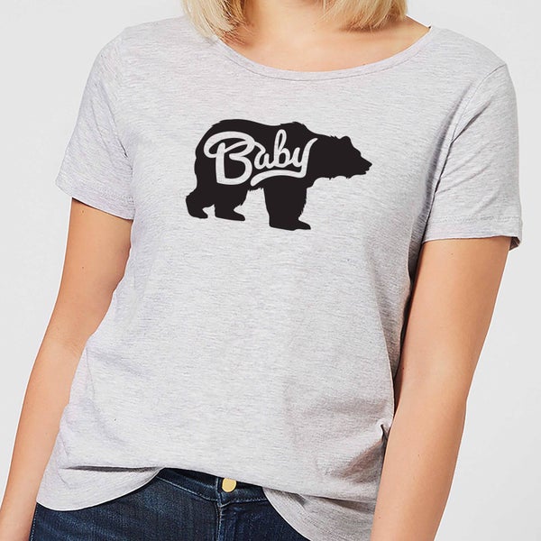 Baby Bear Women's T-Shirt - Grey
