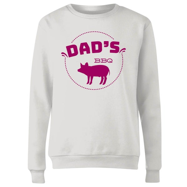 Dads BBQ Women's Sweatshirt - White