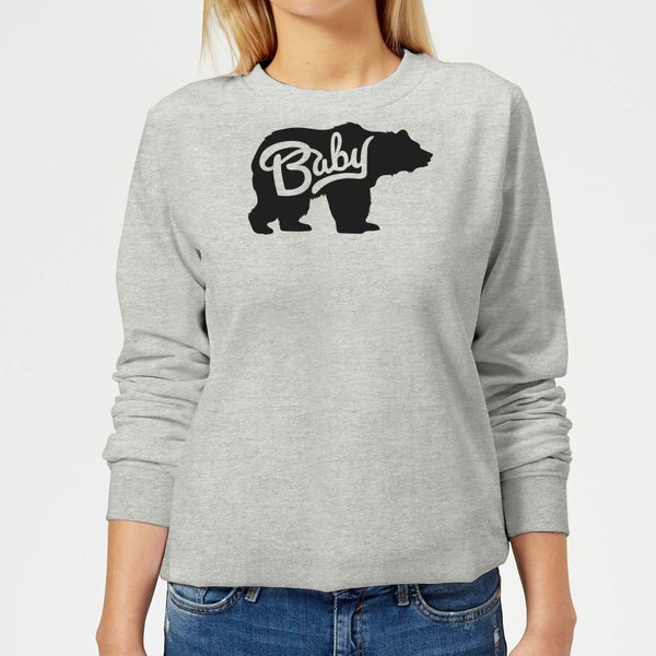 Baby Bear Women's Sweatshirt - Grey