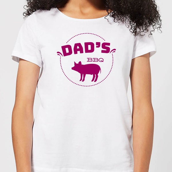 Dads BBQ Women's T-Shirt - White