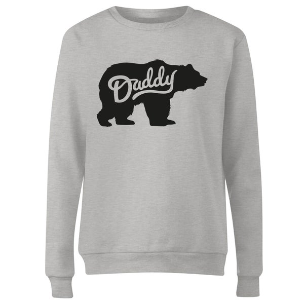 Daddy Bear Women's Sweatshirt - Grey