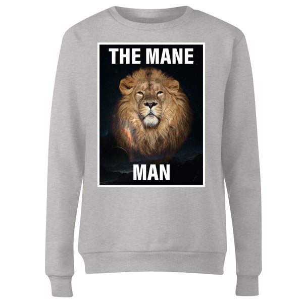 The Mane Man Women's Sweatshirt - Grey
