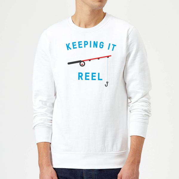 Keeping it Reel Sweatshirt - White