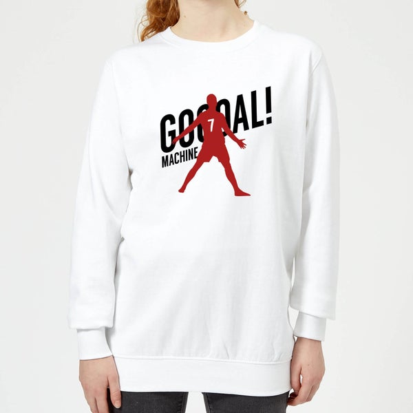 Goal Machine Women's Sweatshirt - White