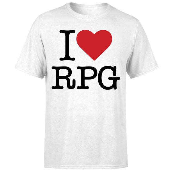 I Love RPG T-Shirt - White