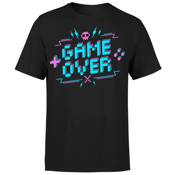 Game Over Gaming T-Shirt - Black