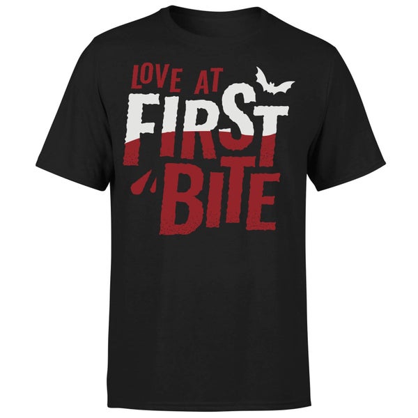 Love at First Bite T-Shirt - Black