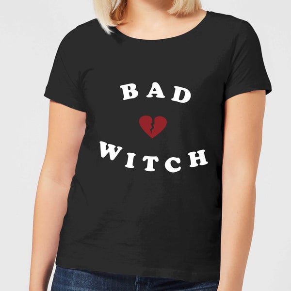 Camiseta "Bad Witch" - Mujer - Negro