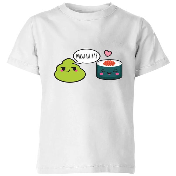Wasaa Bae Kids' T-Shirt - White