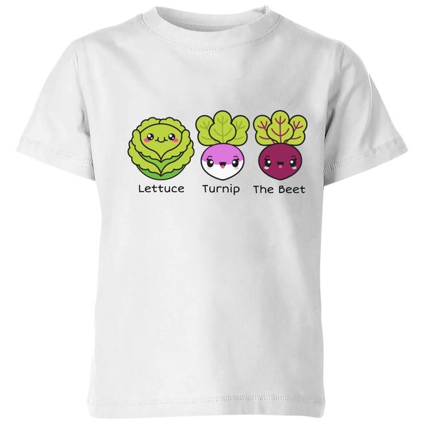 Turnip The Beet Kids' T-Shirt - White