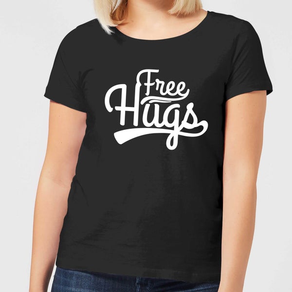 Camiseta Free Hugs para mujer - Negro