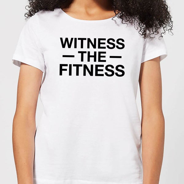 Witness the Fitness Women's T-Shirt - White