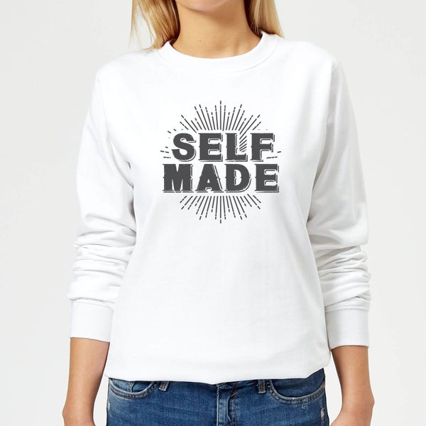 Self Made Women's Sweatshirt - White