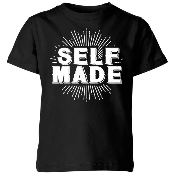 Self Made Kids' T-Shirt - Black