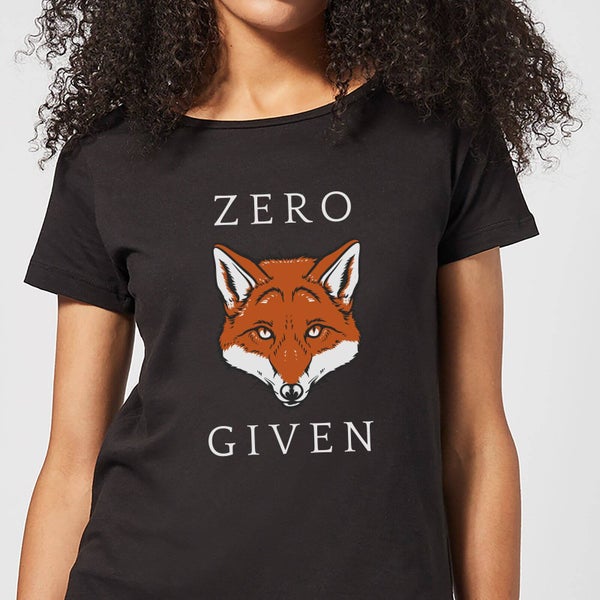 Camiseta para mujer Zero Fox Given - Negro