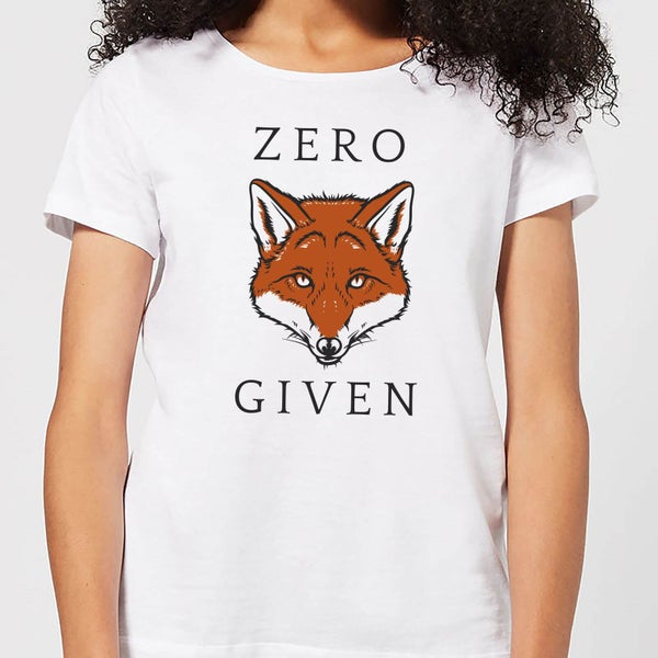 Zero Fox Given Women's T-Shirt - White