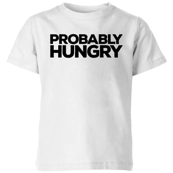 Probably Hungry Kids T-Shirt - White