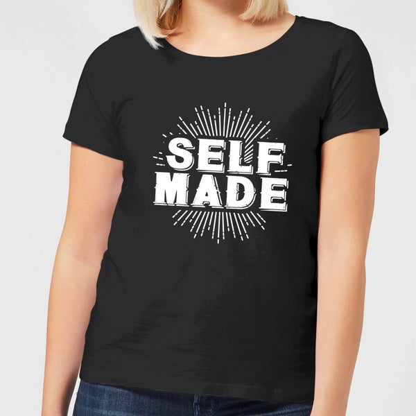 Camiseta Self Made para mujer - Negro