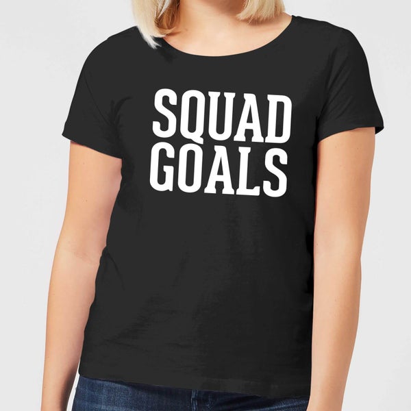 Camiseta Squad Goals para mujer - Negro
