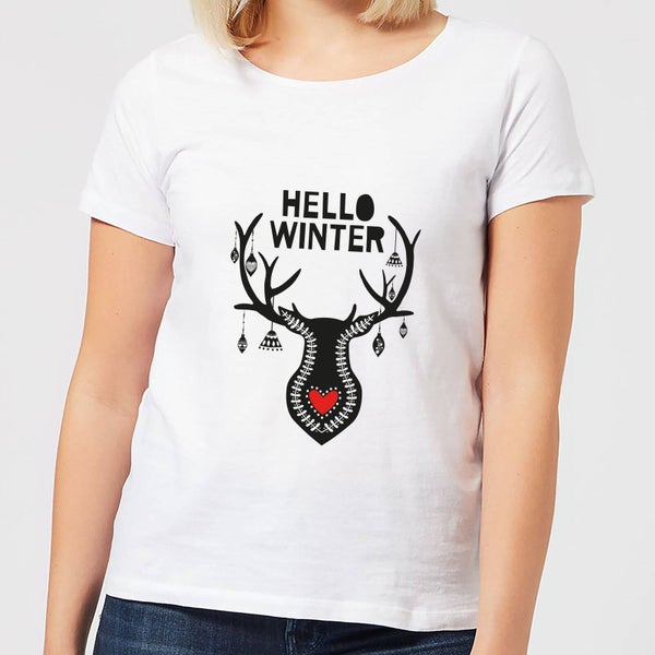 Hello Winter Women's T-Shirt - White