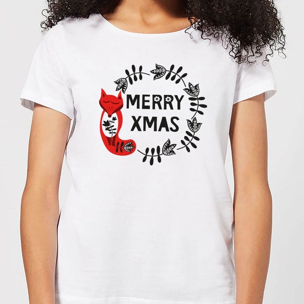 Merry Christmas Women's T-Shirt - White