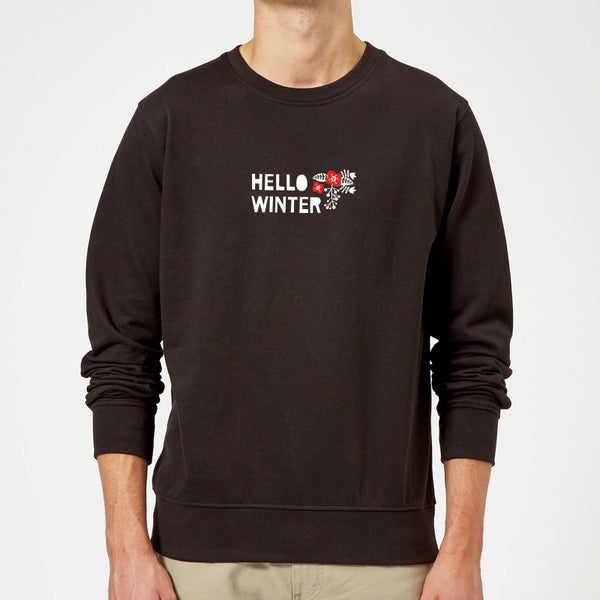 Hello Winter Sweatshirt - Black