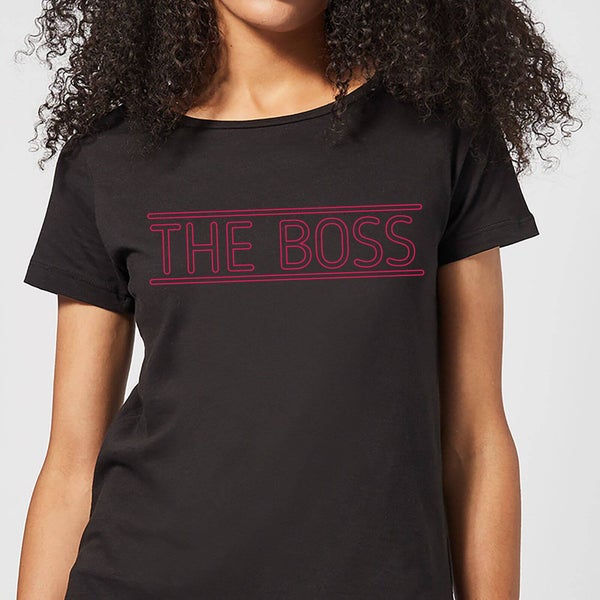 Camiseta para mujer The Boss - Negro