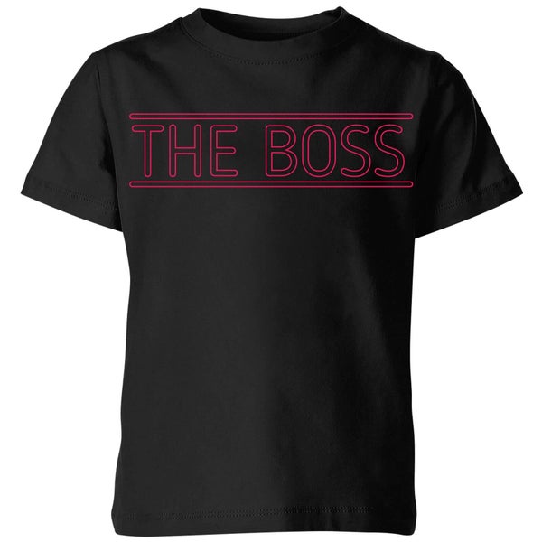 The Boss Kids' T-Shirt - Black