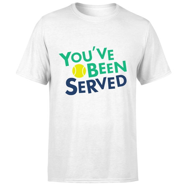 You've Been Served T-Shirt - Wit