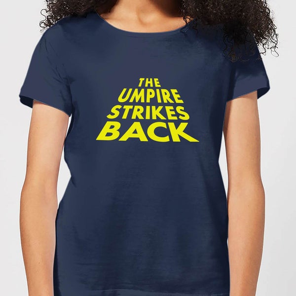 The Umpire Strikes Back Dames t-shirt - Navy