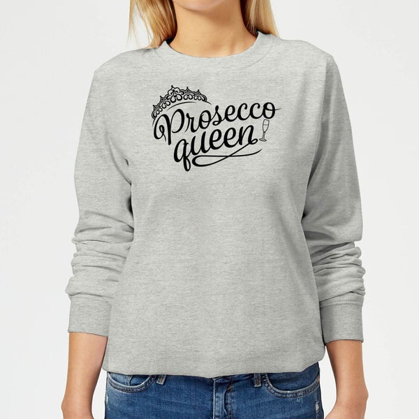 Prosecco Queen Women's Sweatshirt - Grey