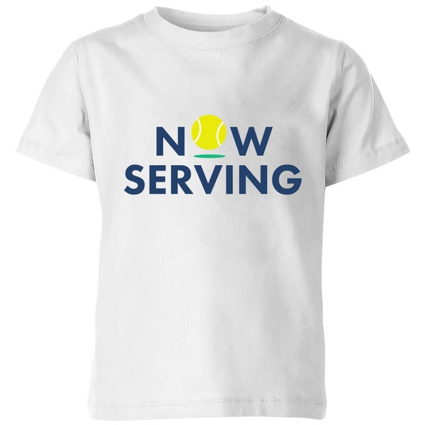 Now Serving Kinder T-shirt - Wit