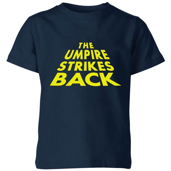 The Umpire Strikes Back Kinder T-shirt - Navy