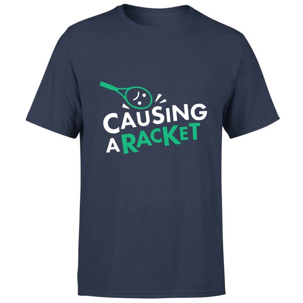 Causing a Racket T-Shirt - Navy