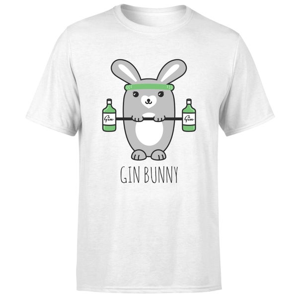 Gin Bunny T-Shirt - White