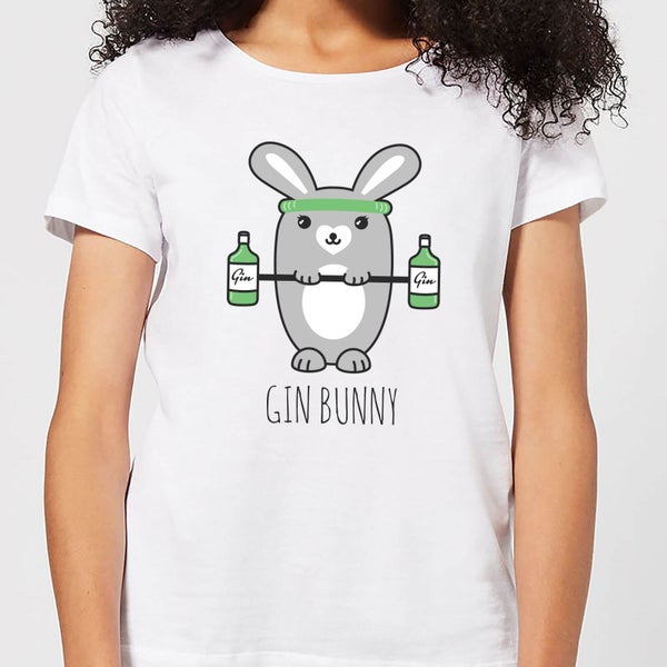Gin Bunny Women's T-Shirt - White