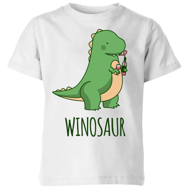 Winosaur Kids' T-Shirt - White