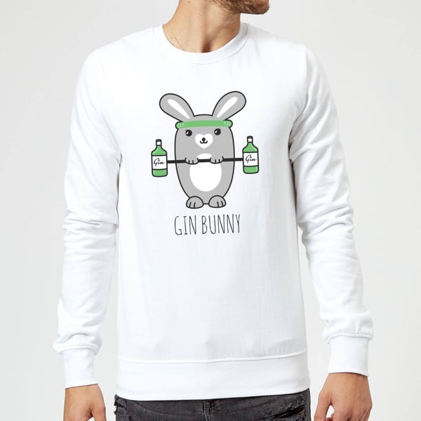 Gin Bunny Sweatshirt - White