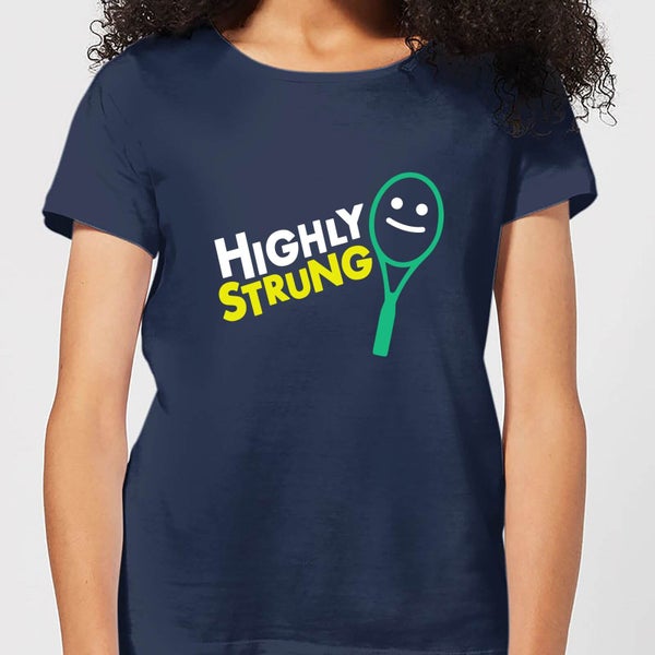 Highly Strung Dames t-shirt - Navy