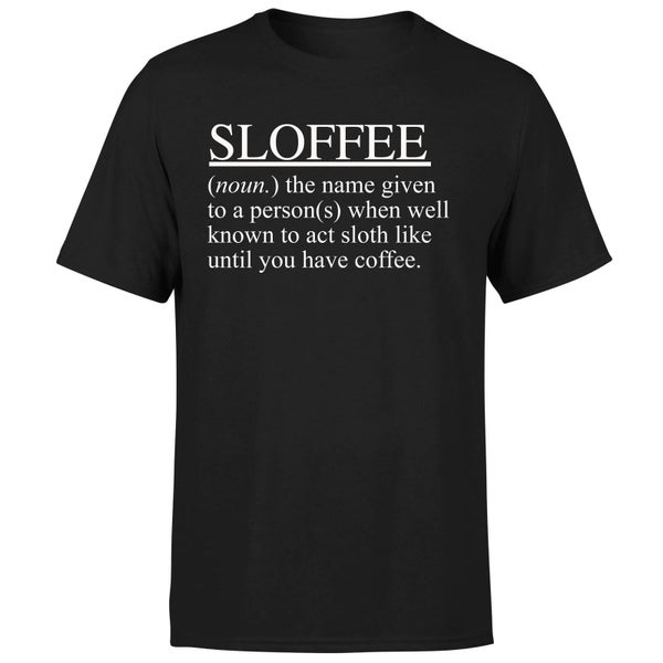 Sloffee T-Shirt - Black