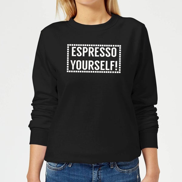 Espresso Yourself Women's Sweatshirt - Black