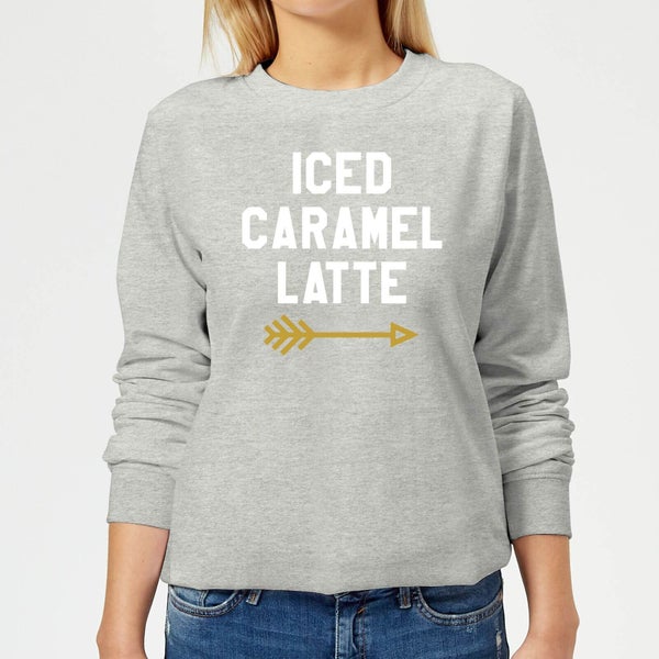 Iced Caramel Latte Women's Sweatshirt - Grey