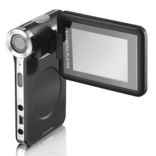 Teknique T67002N Flip Screen Camcorder with 2.4"" LCD Display - Black