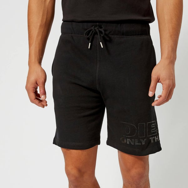 Diesel Men's Pan Sweat Shorts - Black