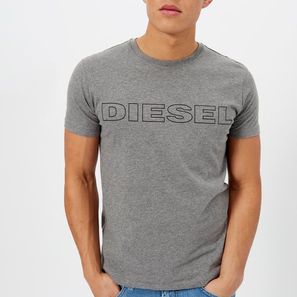 Diesel Men's Jake Logo T-Shirt - Grey