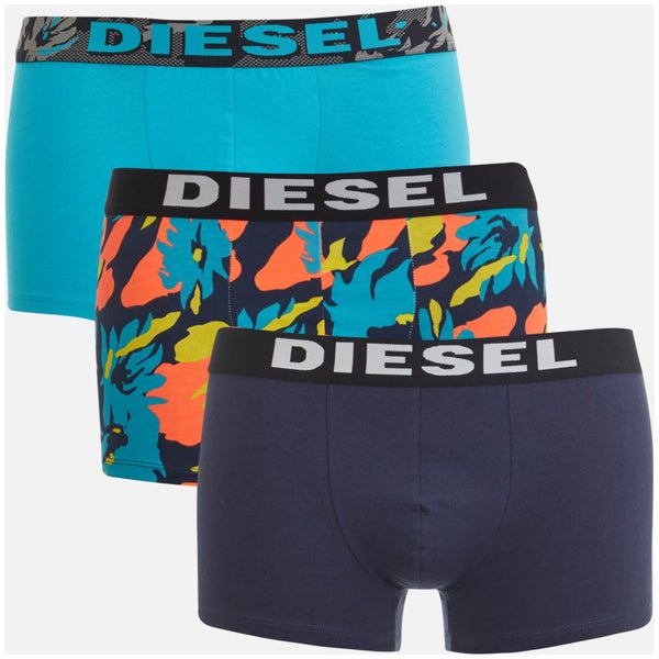 Diesel Men's Shawn Printed 3 Pack Boxer Shorts - Multi