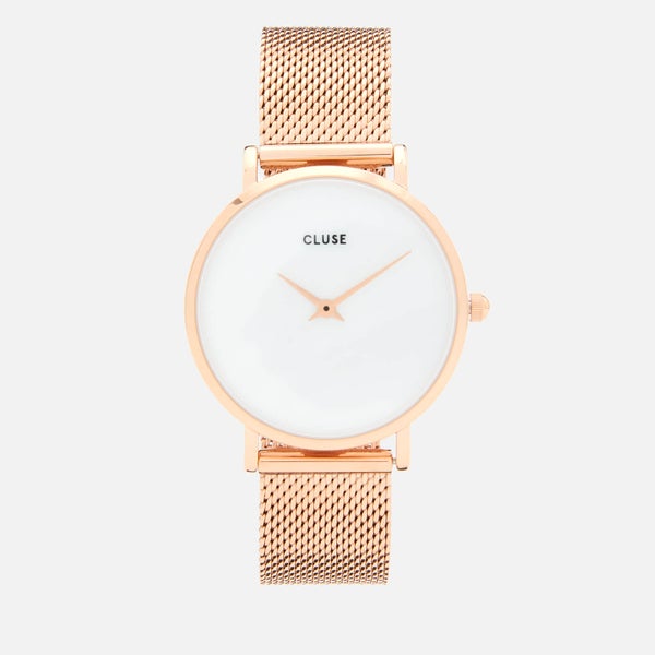 Cluse Women's Minuit La Perle Watch - Rose Gold