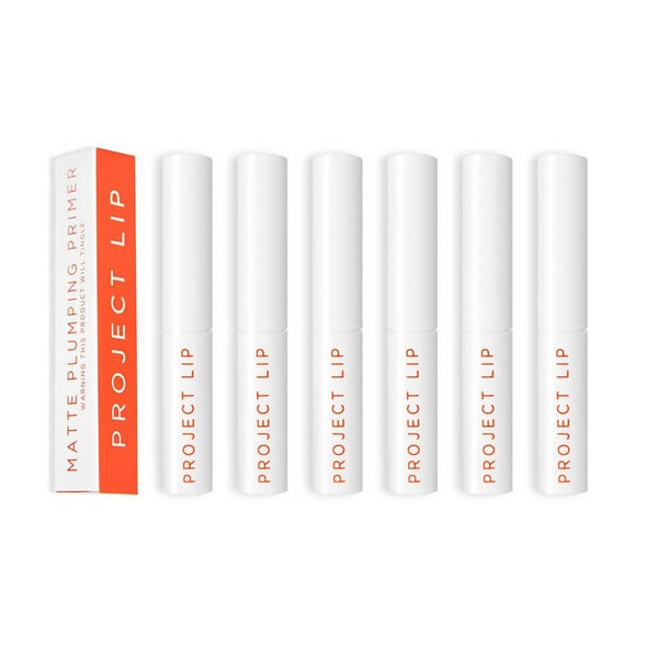 Project Lip Matte Plumping Primer 6 Pack (Worth £78.00)